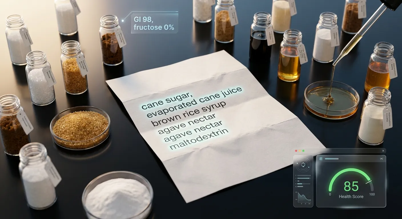Hidden Sugars: 30 Names of Added Sugar on Labels in 2026